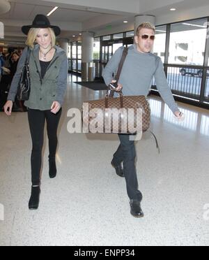 Millionär Todd Chrisley der amerikanischen Reality-Show "Chrisley Knows Best" fährt Los Angeles International Airport (LAX) Featuring: Todd Chrisley Where: Los Angeles, California, Vereinigte Staaten von Amerika bei: 4. November 2014 Stockfoto