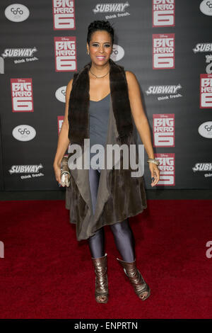 Prominenz besucht Premiere von Disneys "Big Hero 6" am El Capitan Theatre.  Mitwirkende: Daphne Wayans wo: Los Angeles, California, Vereinigte Staaten von Amerika bei: 5. November 2014 Stockfoto