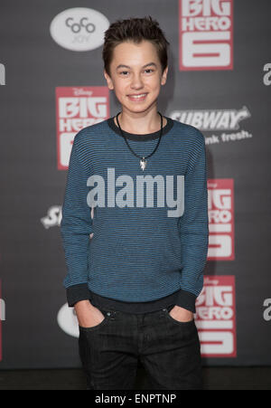 Prominenz besucht Premiere von Disneys "Big Hero 6" am El Capitan Theatre.  Mitwirkende: Hayden Byerly wo: Los Angeles, California, Vereinigte Staaten von Amerika bei: 5. November 2014 Stockfoto