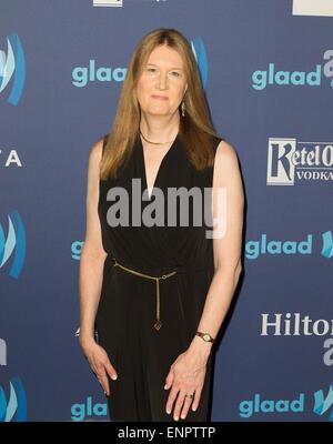 Jenny Boylan im Ankunftsbereich für 26. Annual GLAAD Media Awards, The Waldorf-Astoria, New York, NY 9. Mai 2015. Foto von: Lev Radin/Everett Collection Stockfoto