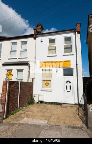 Wahlkreisbüro und allgemeinen Wahlen Poster / Plakat für Dr. Vince / Vincent Kabel MP / Parlamentsmitglied für Twickenham. Stockfoto