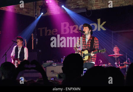 Rixton durchführen live at The Brook Southampton mit: Charley Bagnal, Jake Roche, Lewi Morgan Rixton wo: Southampton, Vereinigtes Königreich: 4. November 2014 Stockfoto