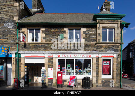 Windermere Postamt roten Briefkasten Säule Stockfoto