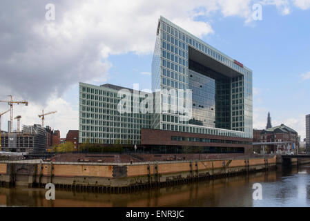 Verlag "Der Spiegel" in der Hafencity, Hamburg, Deutschland Stockfoto