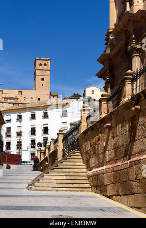 Burg und San Patricio in Lorca, Provinz Murcia, Spanien Stockfoto