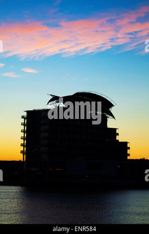 St Davids Hotel und Spa, Bucht von Cardiff, Cardiff, Wales, Großbritannien Stockfoto