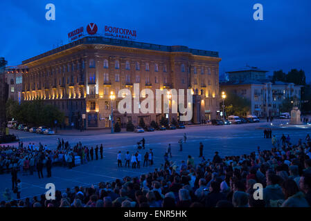 Wolgograd, Russland. 7. Mai 2015. Hotel Volgograd in Volgograd, Russland, 7. Mai 2015. Foto: SOEREN STACHE/Dpa/Alamy Live News Stockfoto