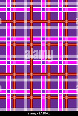 Lila nahtlose Hintergrund mit rot und lila Streifen Stock Vektor