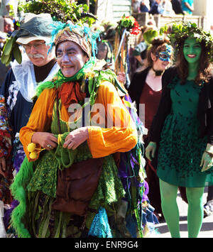 Jack der grünen Festival in Hastings, England Stockfoto