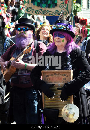 Jack der grünen Festival in Hastings, England Stockfoto