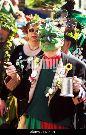 Jack der grünen Festival in Hastings, England Stockfoto