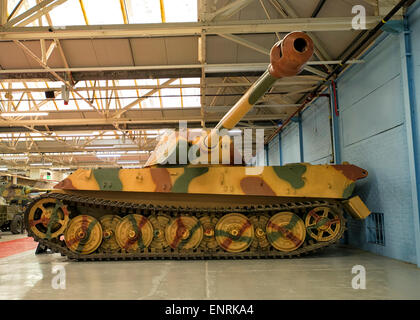 Panzer VI Tiger-Panzer im Panzermuseum in Bovington, England Stockfoto