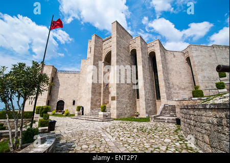 Skanderbeg-Museum, Kruja, Albanien Stockfoto