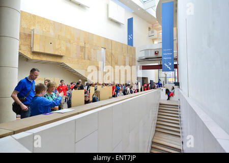 Innenansicht des National Museum of Scotland Stockfoto