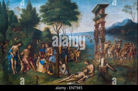 Die Herrschaft von Comus 26.09.2013 - Sammlung des 16. Jahrhunderts Stockfoto