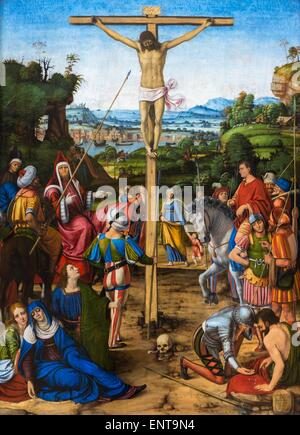 Die Kreuzigung 26.09.2013 - Sammlung des 16. Jahrhunderts Stockfoto