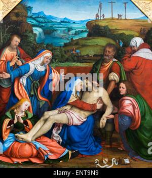 Die Wehklage über dem toten Christus 26.09.2013 - Sammlung des 16. Jahrhunderts Stockfoto