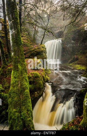 Dalcairney fällt Wasserfall, Ayrshire, Schottland, Großbritannien Stockfoto