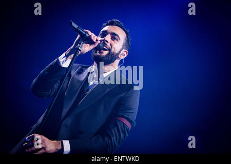 Marco Mengoni tritt im Mediolanum Forum Assago Mailand, Italien © Roberto Finizio/Alamy Live News Stockfoto