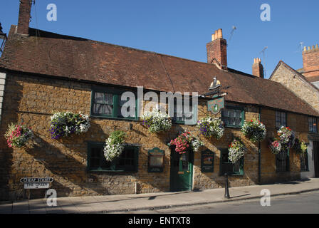 Das White Hart Pub, Cheap Street, Sherborne, Dorset Stockfoto