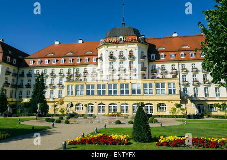 Sofitel Grand Hotel berühmten Ostseebad Zoppot Polen Nordeuropa Stockfoto