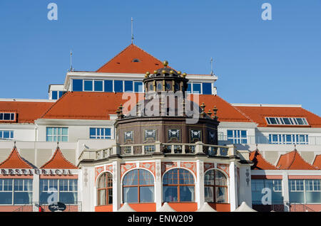 Reiseziel Ostsee Sheraton Beach Hotel Sopot Polen Küste Stockfoto