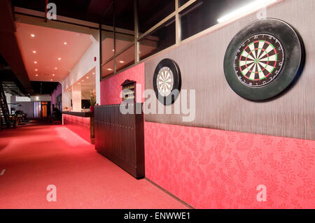 Dartscheiben im club Stockfoto