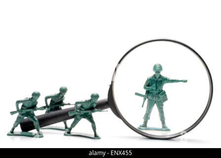 Army Men Stockfoto