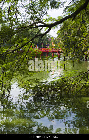 CAU Huc - Hanoi, Vietnam Stockfoto