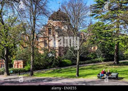 Royal Observatory, Heimat der Greenwich Mean Time und Prime Meridien Line Greenwich Park, London Stockfoto