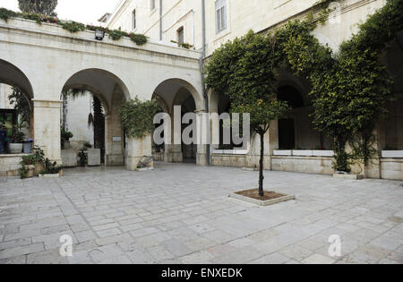 Israel. Jerusalem. Kirche der Geißelung. Altstadt. Muslimische Viertel. Stockfoto