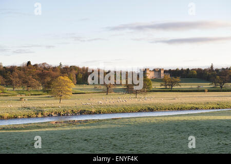 Floors Castle auf der Roxburghe Estate, Kelso, Schottland Stockfoto