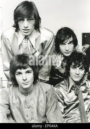 PINK FLOYD UK-Rock-Gruppe im März 1967. Im Uhrzeigersinn von oben links: Richard Wright, Syd Barrett, Roger Waters, Nick Mason Stockfoto