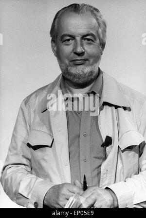 Professor Hoimar von Ditfurth bin 06.09.1978. Stockfoto