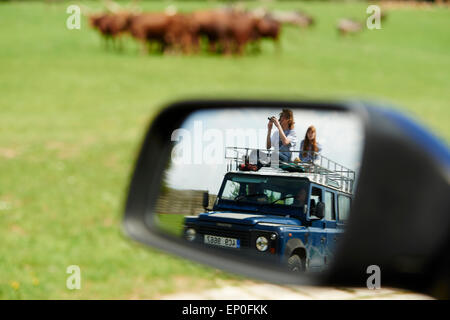 African Safari, Off-Road-Safari, Zoo Dvur Kralove Stockfoto