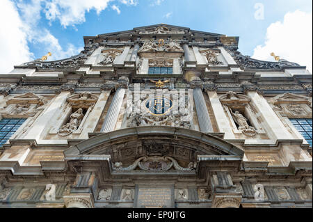 Belgien, Antwerpen, Fassade der Kirche Carolus Borromeus Stockfoto