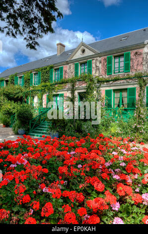 Claude Monet Haus Giverny Departement Eure Frankreich Europa Stockfoto