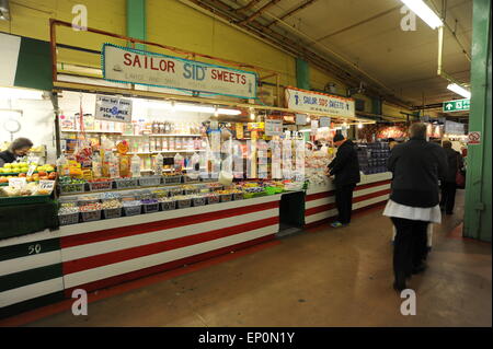 Barnsley Markthalle, South Yorkshire. Bild: Scott Bairstow/Alamy Stockfoto