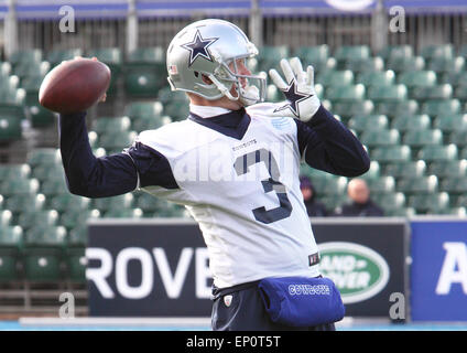 Dallas Cowboys Pressekonferenz und Praxis bei Allianz Park North London mit: Brandon Weeden Where: London, Vereinigtes Königreich: 7. November 2014 Credit: WENN.com Stockfoto