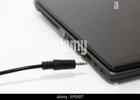 Verschiedene Arten von Verbindungen auf einem Computer zur Verfügung. Stockfoto