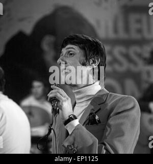 Deutscher Sänger Udo Jürgens, Hamburg Ende 1960er Jahre. Deutsche Sänger Udo Jürgens, Hamburg Ende der 1960er Jahre. Stockfoto