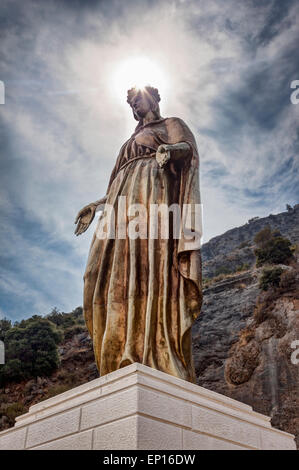 Statue der Jungfrau Maria in Ephesus Akay Aydin Türkei Stockfoto