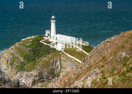 South Stack Leuchtturm Anglesey Stockfoto