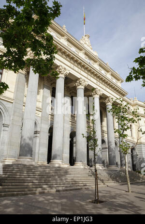 Bolsa de Madrid, der Börse Madrid, Madrid, Spanien Stockfoto