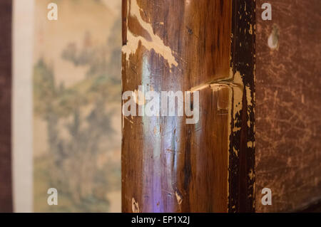 Samurai-Schwert schneidet von Ryoma Sakamoto Kagetsu Restaurant, Nagasaki, Japan Stockfoto