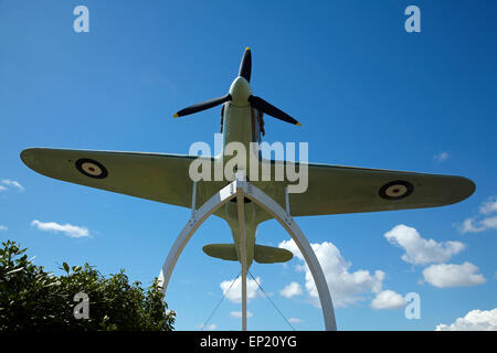 Hawker Hurricane Kämpfer Replik an MOTAT (Museum für Verkehr und Technik), Auckland, Nordinsel, Neuseeland Stockfoto