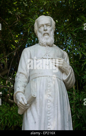 Statue außerhalb Oura katholische Kirche in Nagasaki, Japan Stockfoto