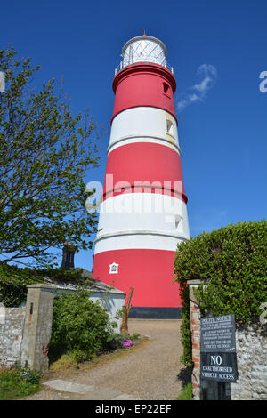 Happisburgh Leuchtturm, Norfolk, England, UK Stockfoto