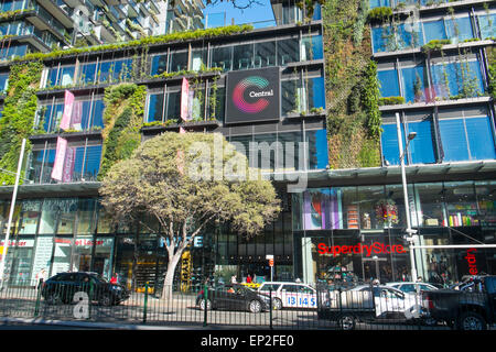 Ein Stadtpark Entwicklung von Wohn- und Einzelhandel in Chippendale, Sydney von Frasers Property Group Architekt Jean nouvel Stockfoto