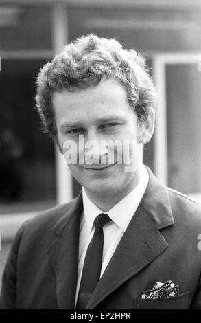 John Howard Davies, BBC Fernseh-Produzent, 7. Mai 1970. John Howard Davies war auch ein Kind, Schauspieler und spielte in David Leans 1948 Filmversion von Oliver Twist. Stockfoto